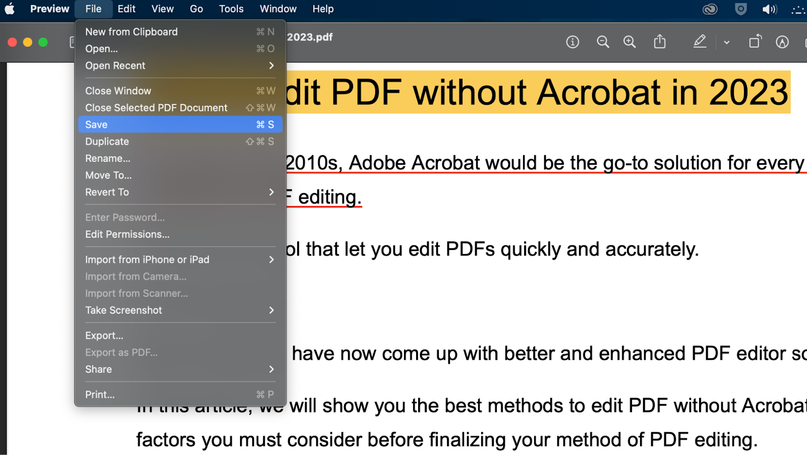 How to Edit ReadOnly PDFs 4 Methods to Use in 2024 Macro