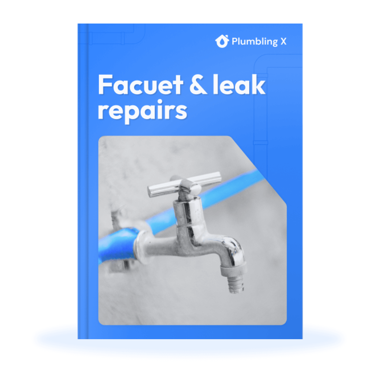 Faucet & leak repairs Plumbing X flow website template