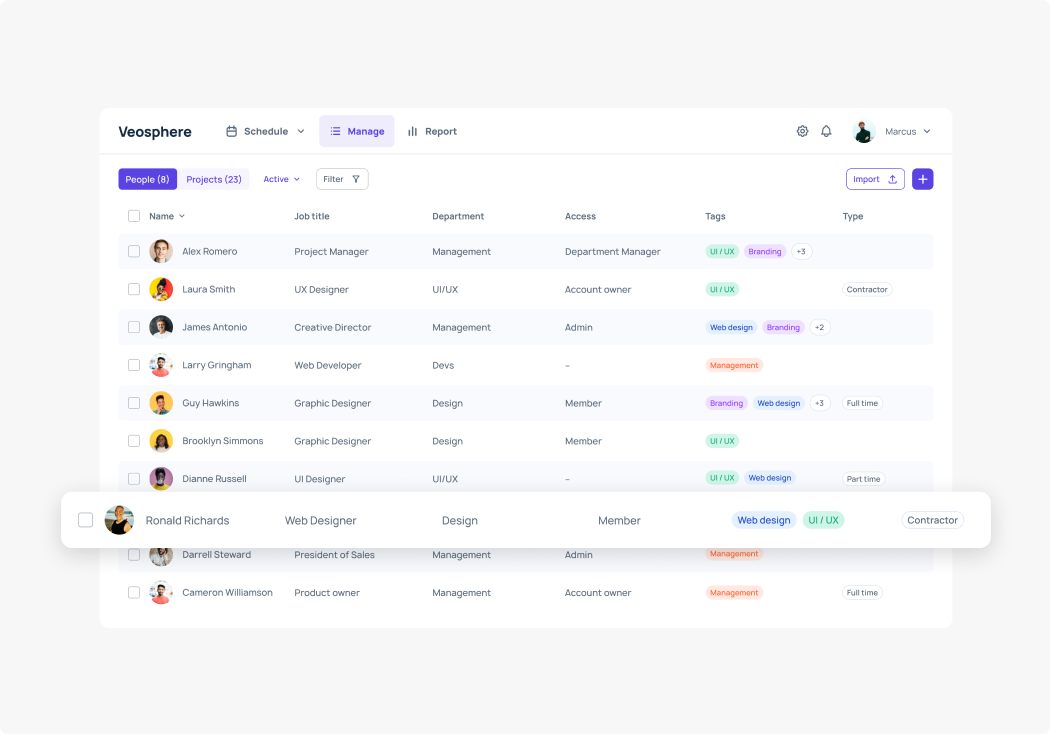 Veosphere prototypes showcase