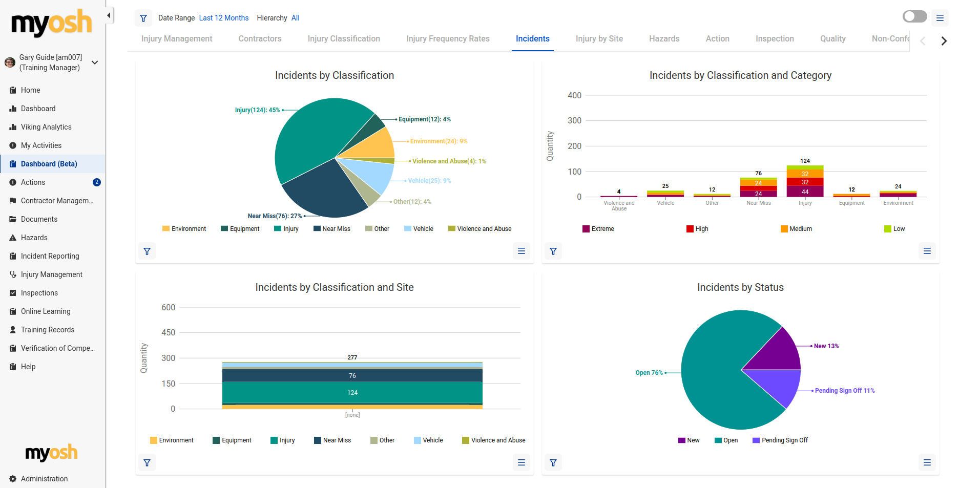 Incident Reporting Safety Software Module | myosh OHS