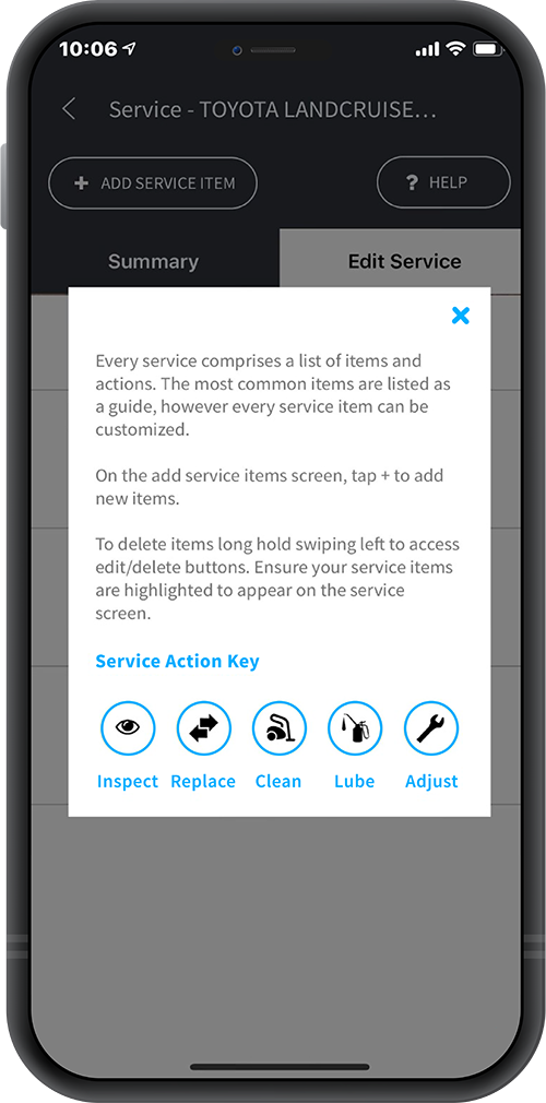 Service Manager App Digital Logbook for Service Records