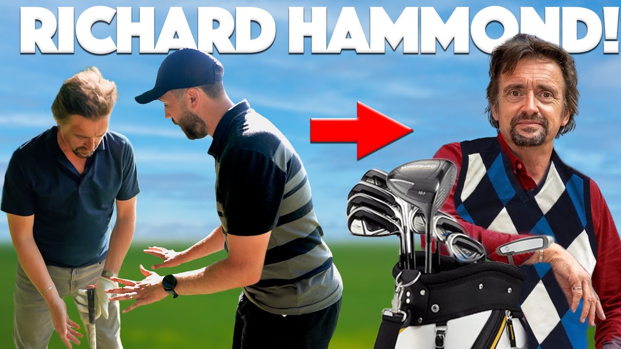 I gave Richard Hammond a Golf Lesson! (Funny!) on Rick Shiels Golf