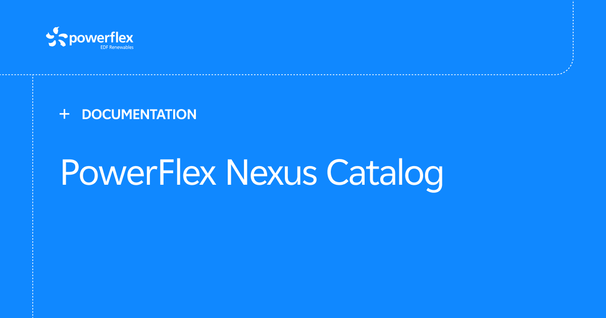PowerFlex Nexus Catalog PowerFlex