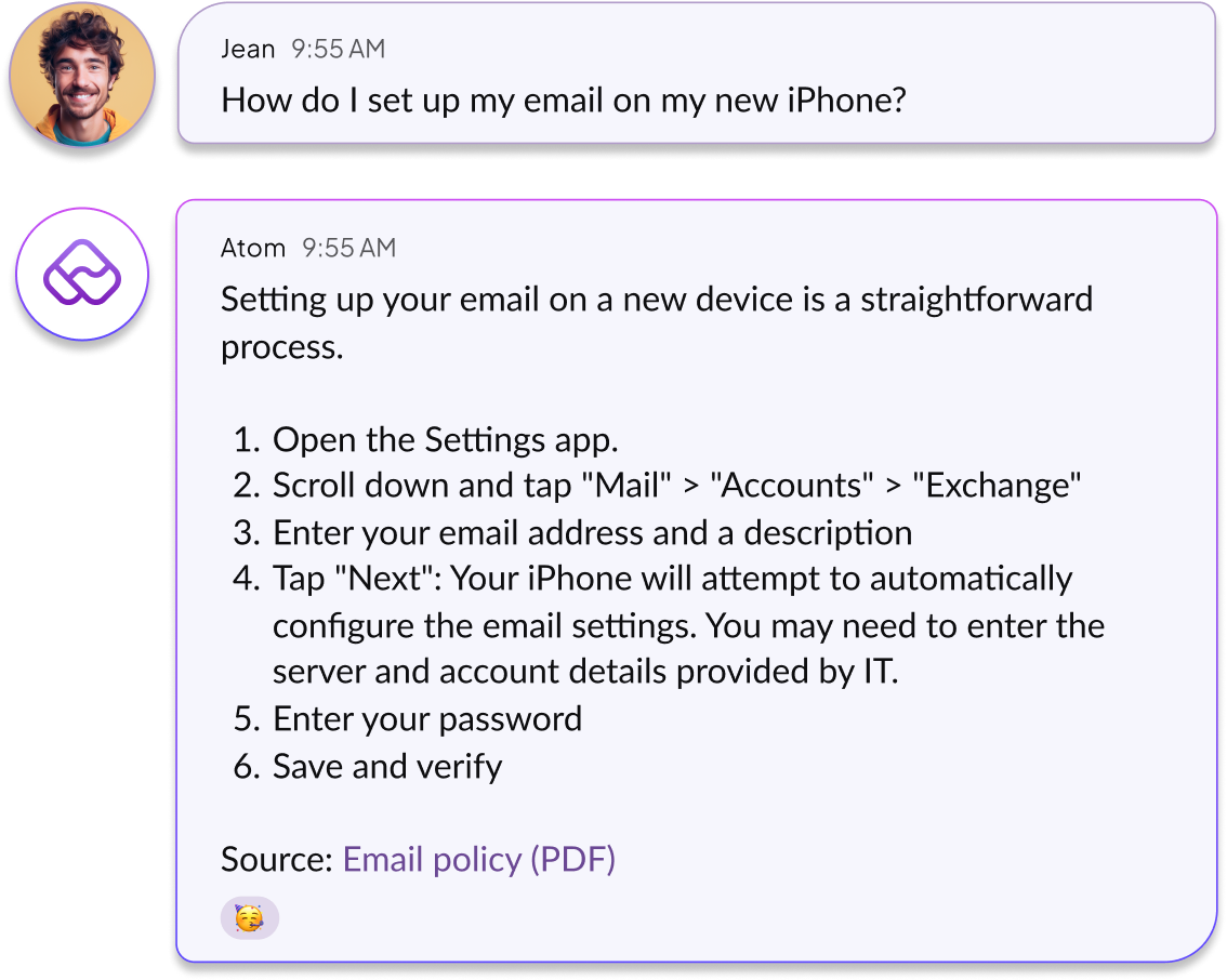 Atomicwork Features | Modern Employee Support Platform