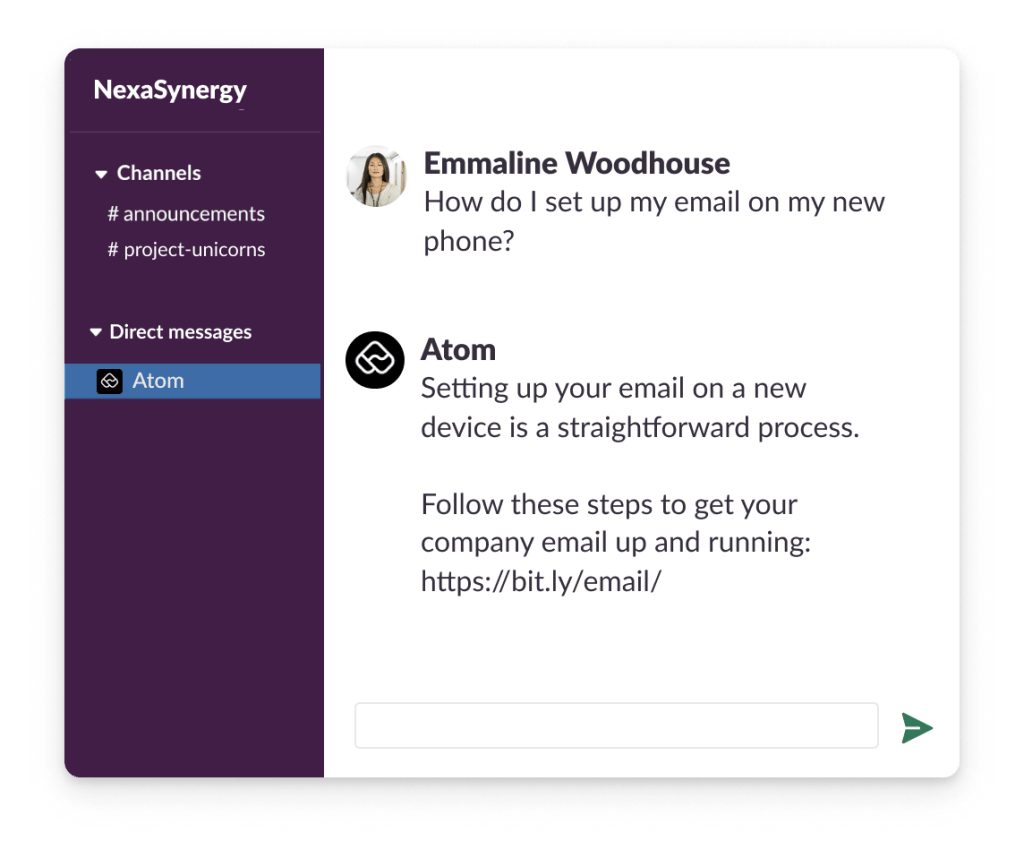 The need for conversational helpdesks | Atomicwork Blog