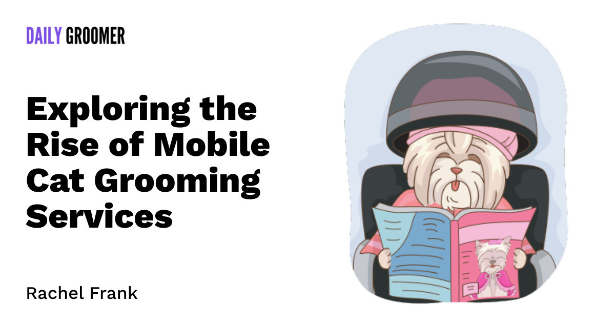 Pampered Paws on Wheels Exploring the Rise of Mobile Cat Grooming Services The Daily Groomer