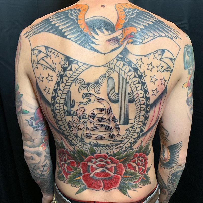 Tattoo Artist Sam Phillips 🦅 American Tattoo Vista