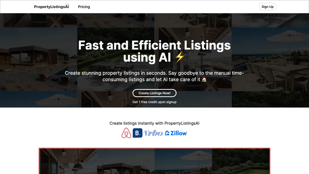 Property Listings Ai