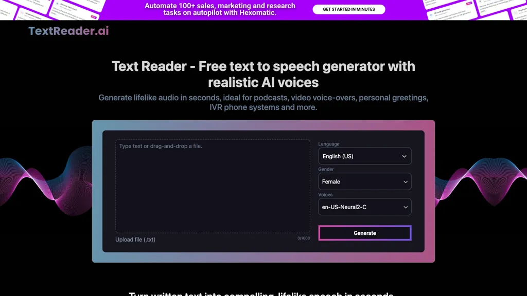 Text reader