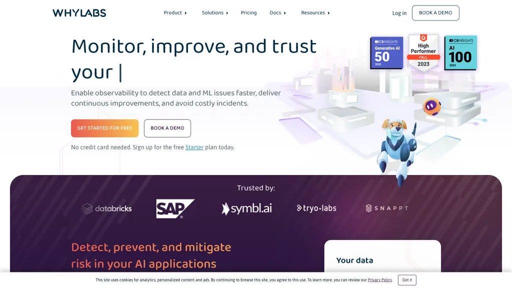 WhyLabs AI Observatory