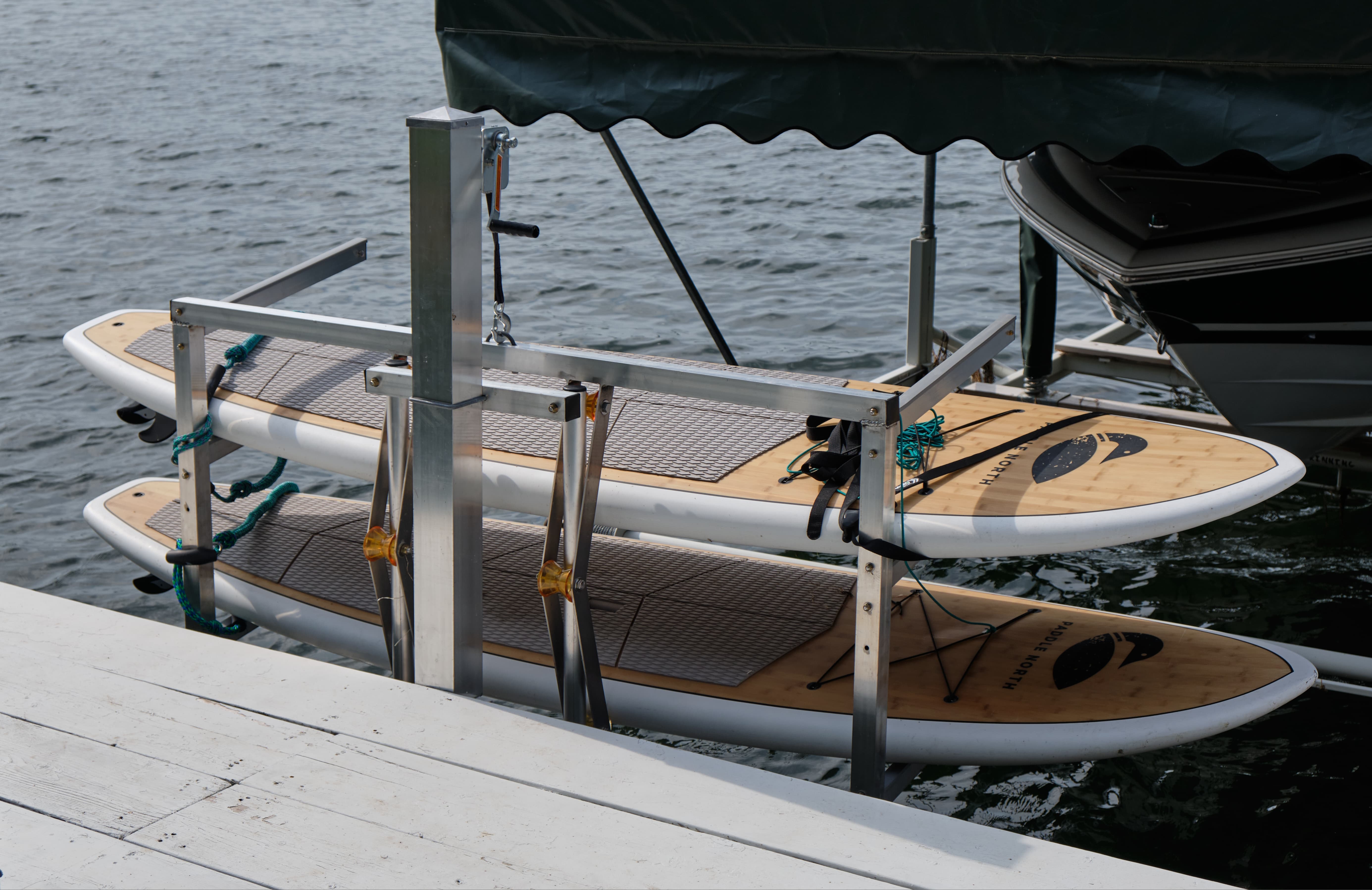 Dock Accessories Crank Up Paddleboard/Kayak Rack