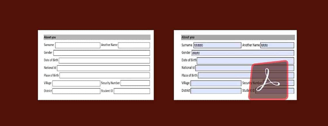 Fillable PDFs in Web Apps with Java & Angular