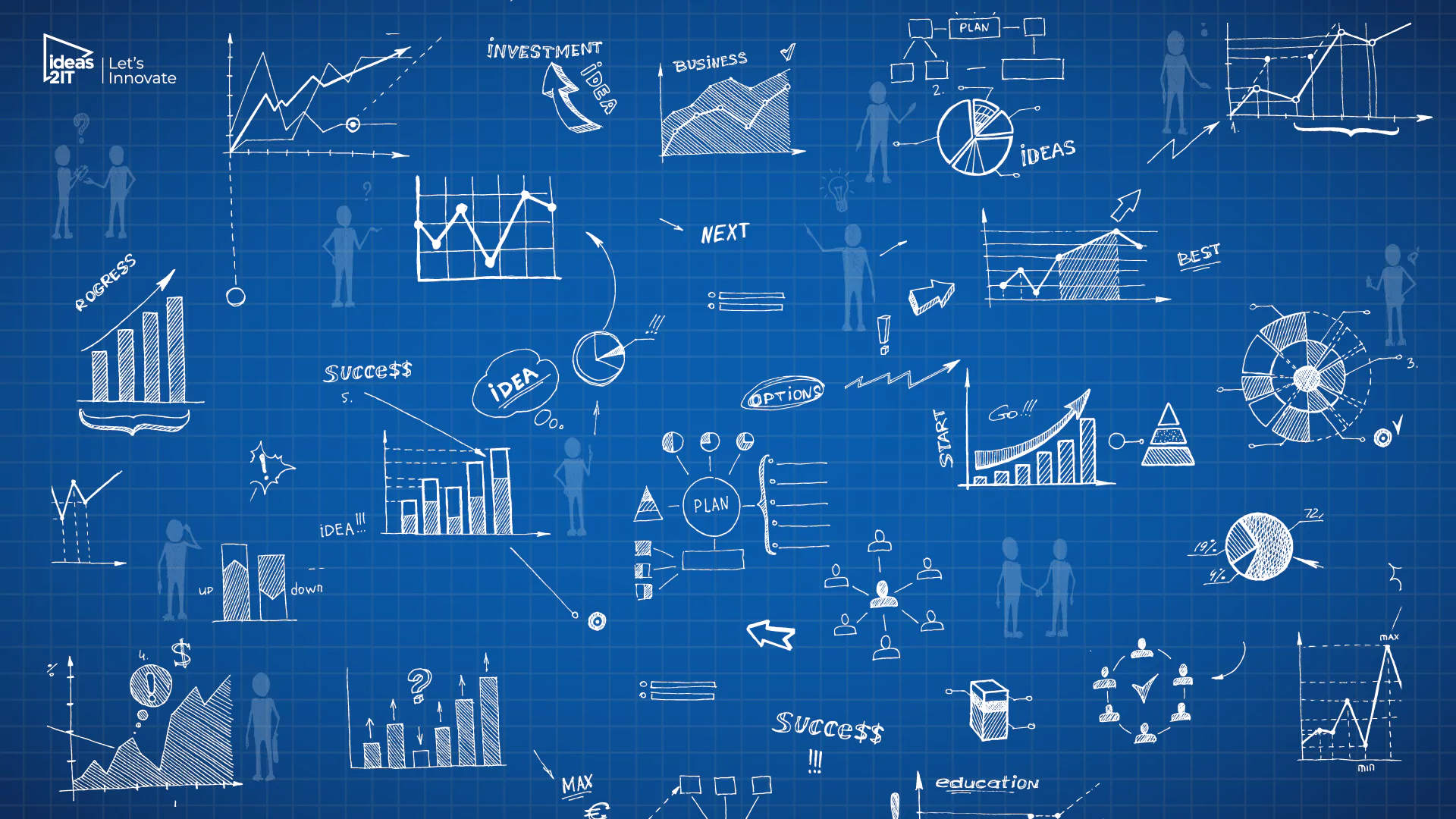A collage of financial charts and graphs representing data analysis