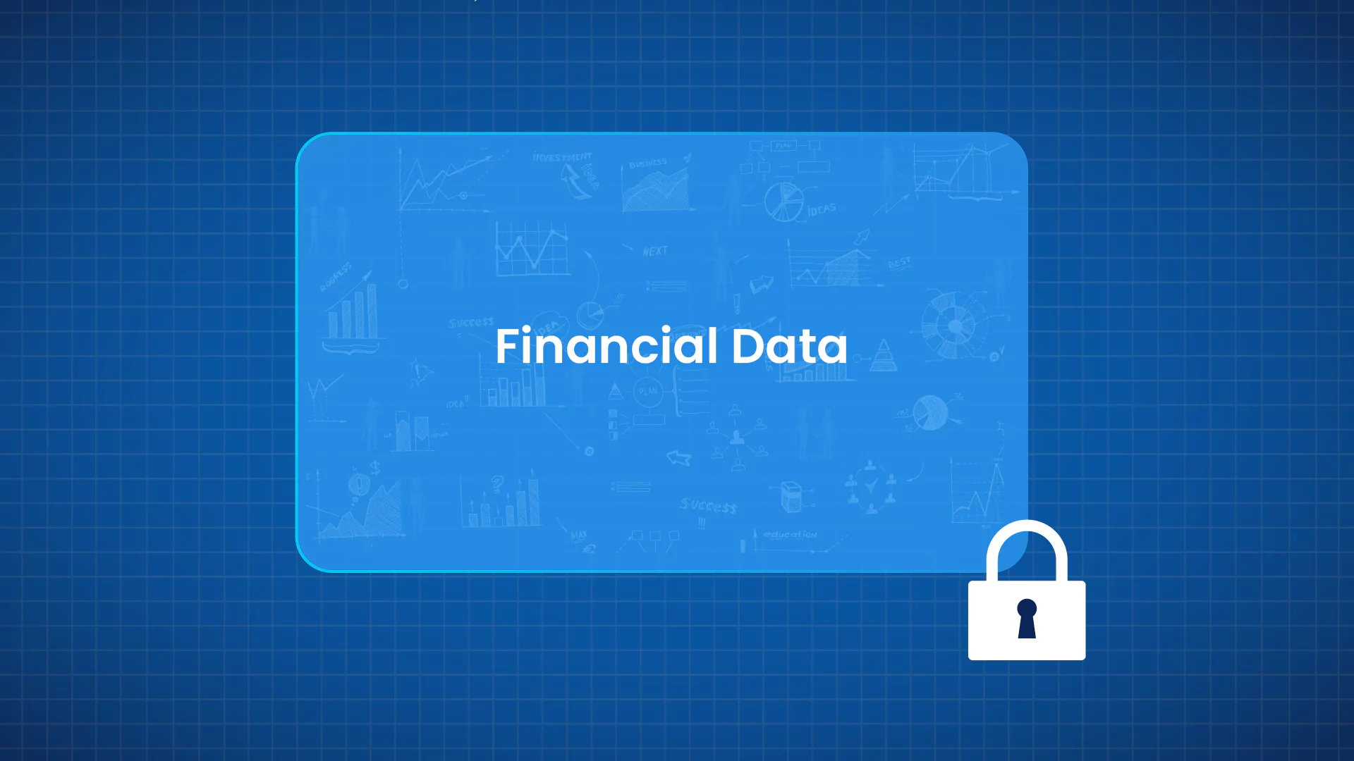 A visual representation of a secure lock symbolizing financial security.