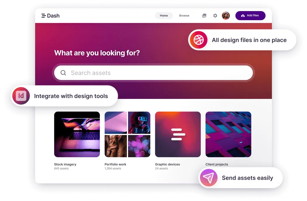 Dash | Design asset management for your team