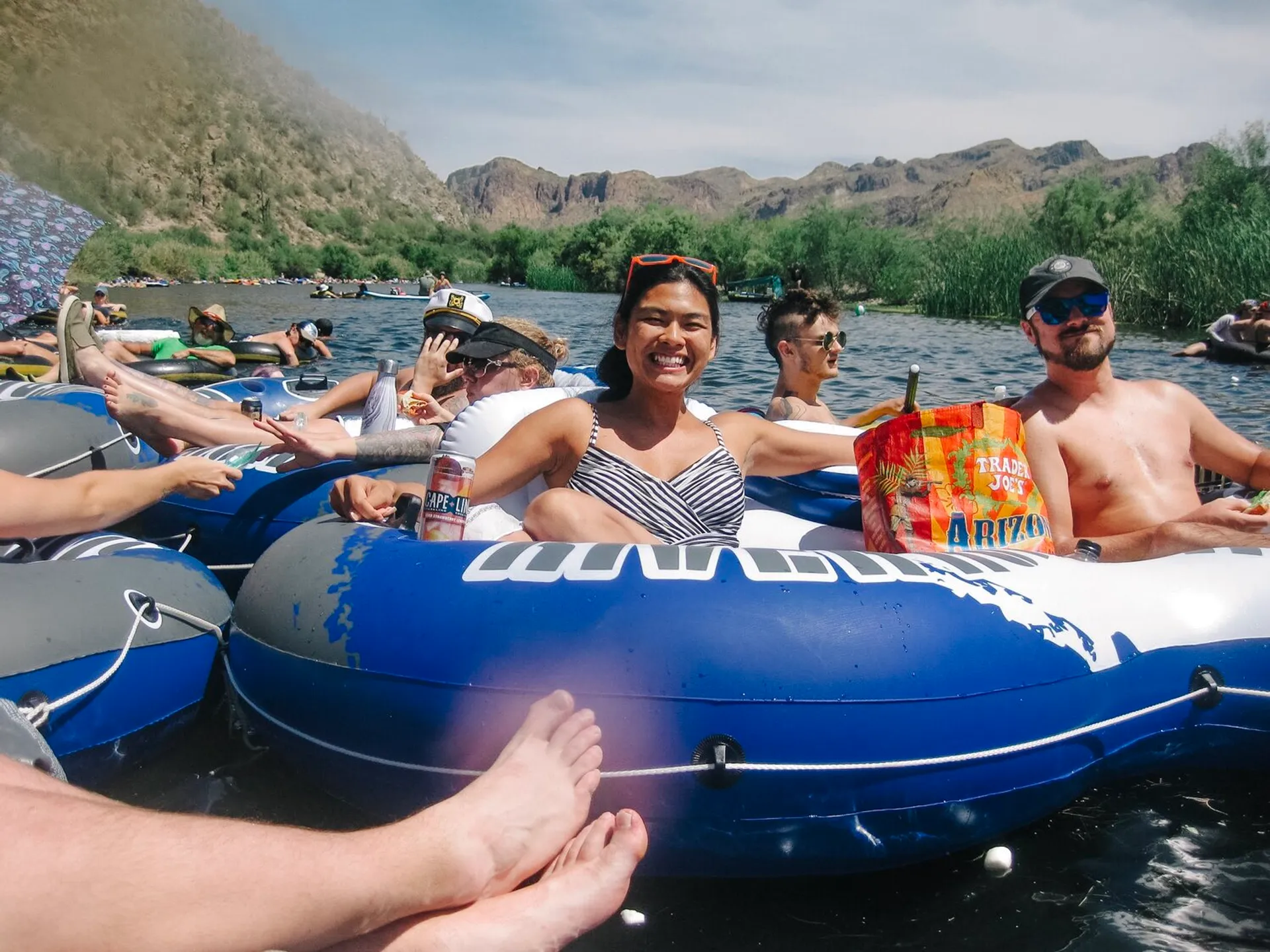 Fun Salt River Tubing Day