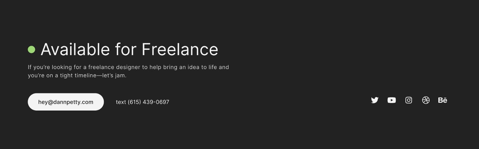 Web Design Portfolio Examples