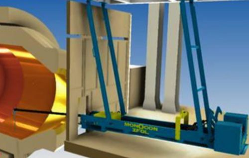 Long Carriage Roof Mounted Dart Machines | Monocon International ...
