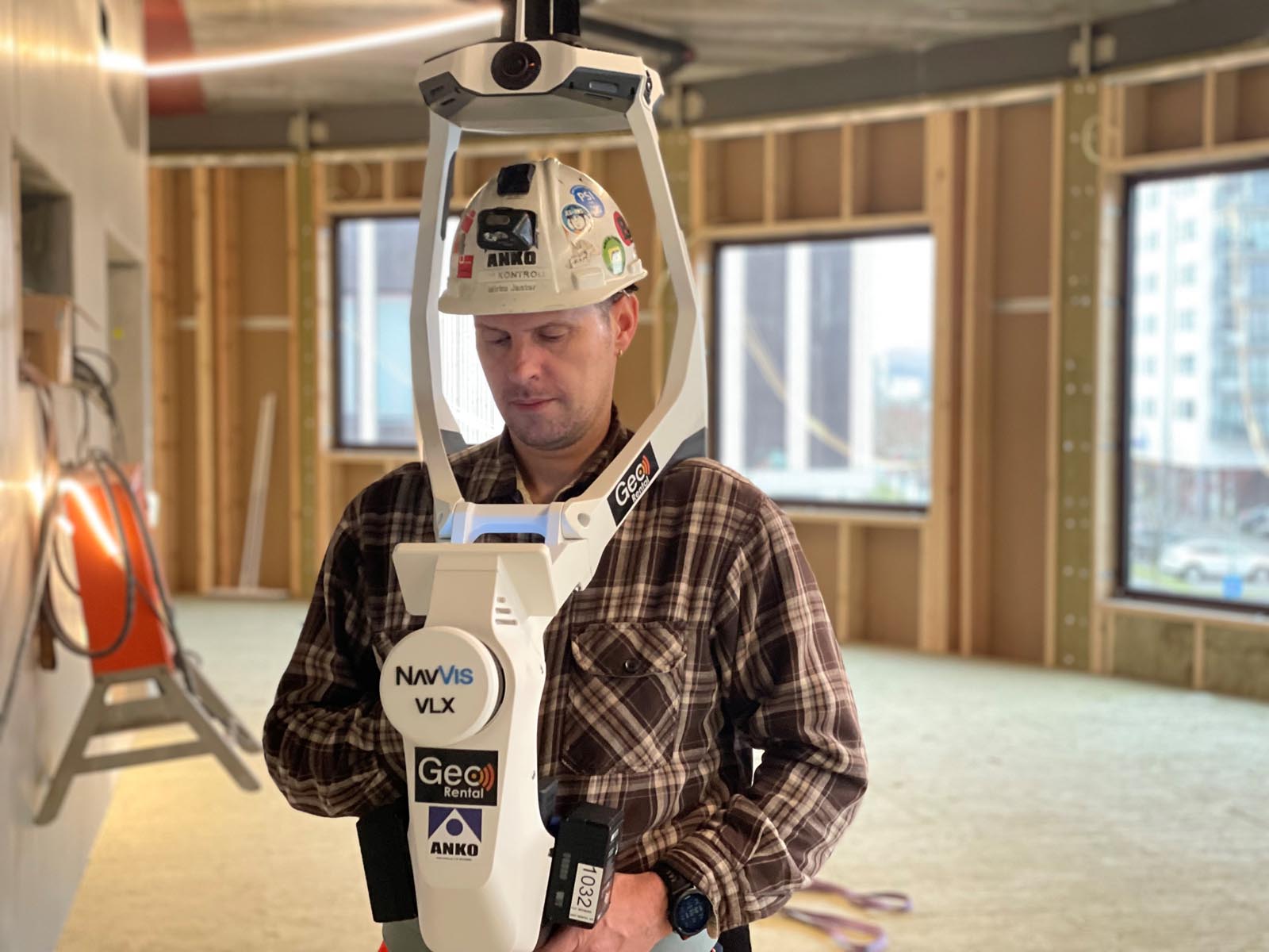 Navvis VLX 3 represents the latest scanning technology at Anko