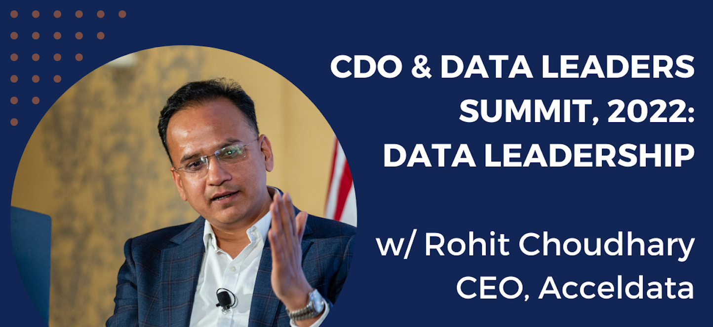 CDO & Data Leaders Summit, 2022 Data Leadership