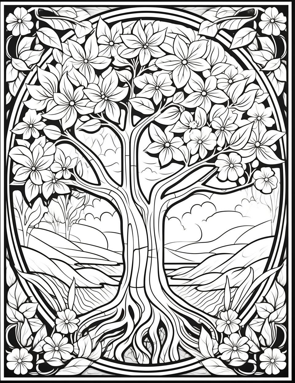 Color Craftables | Coloring Pages | Seasons - Spring - Rainbow