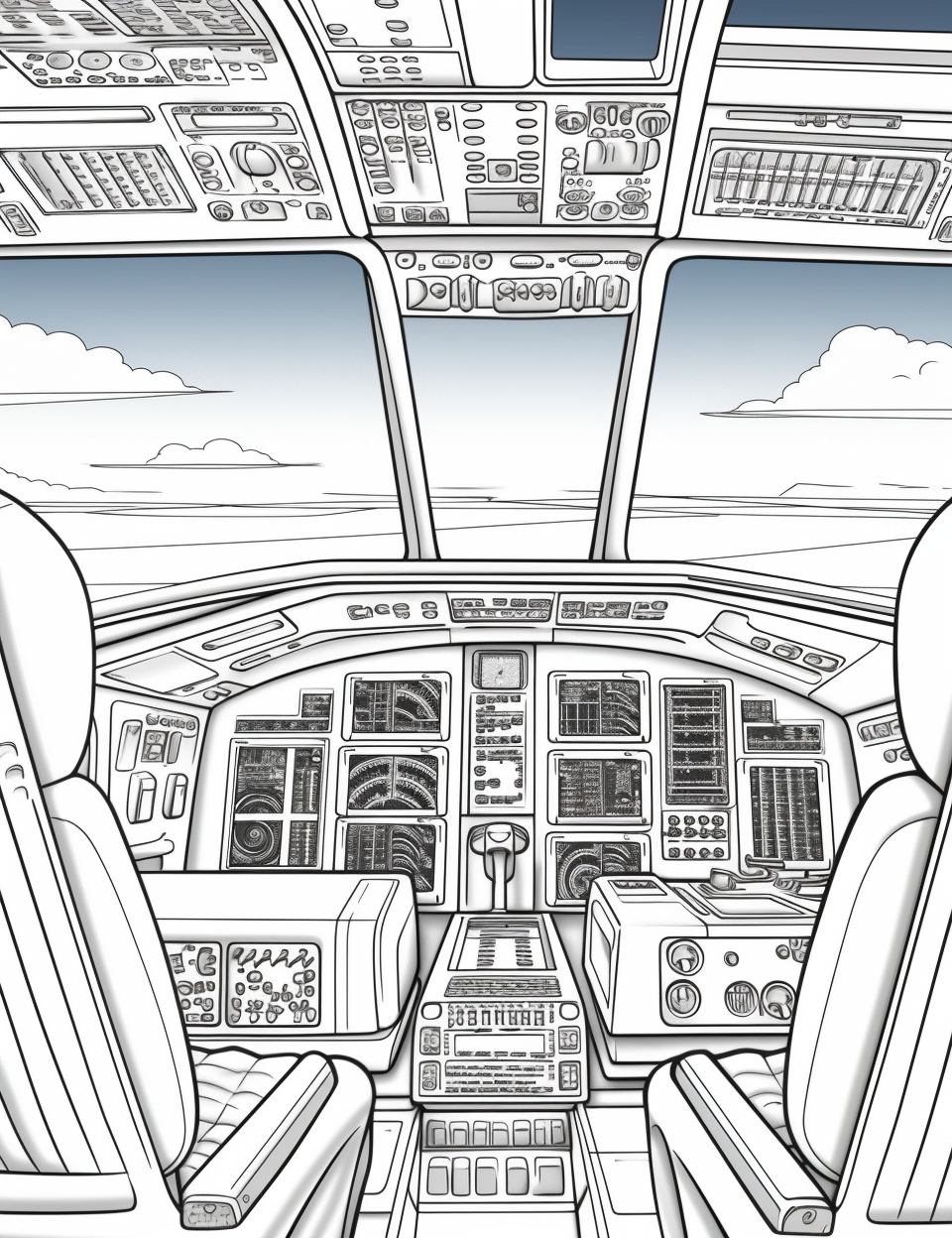 Color Craftables | Coloring Pages | Aviation - Aviation Elements