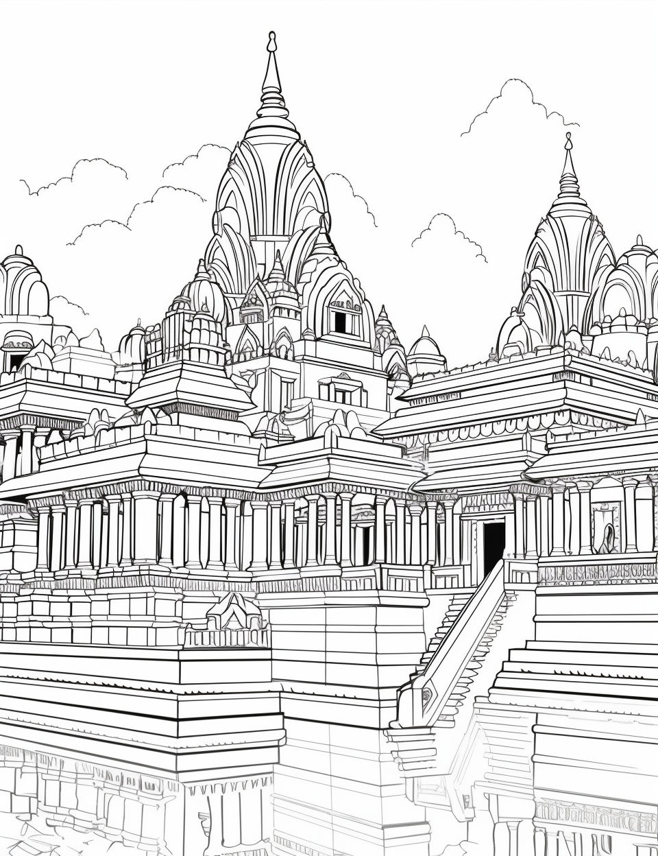 Color Craftables | Coloring Pages | Buildings & Architecture