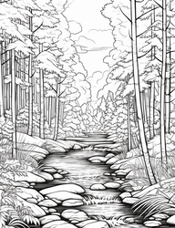 Color Craftables | Coloring Pages | Nature - Forests