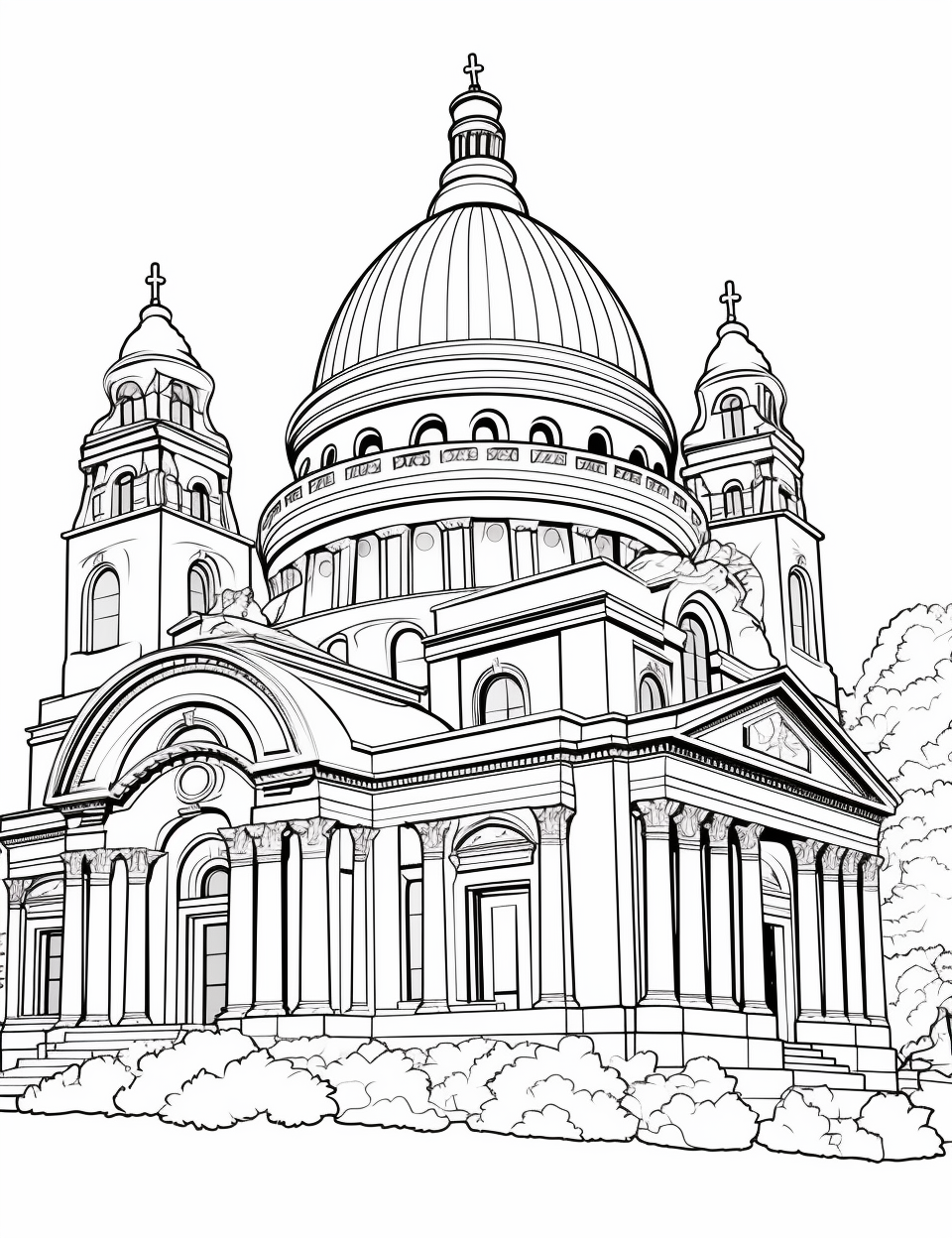 Color Craftables | Coloring Pages | Buildings & Architecture