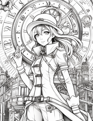 Color Craftables | Coloring Pages | Anime & Manga - Adventure