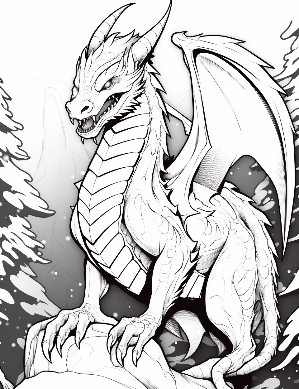 Color Craftables | Coloring Pages | Mythical Creatures - Dragons ...