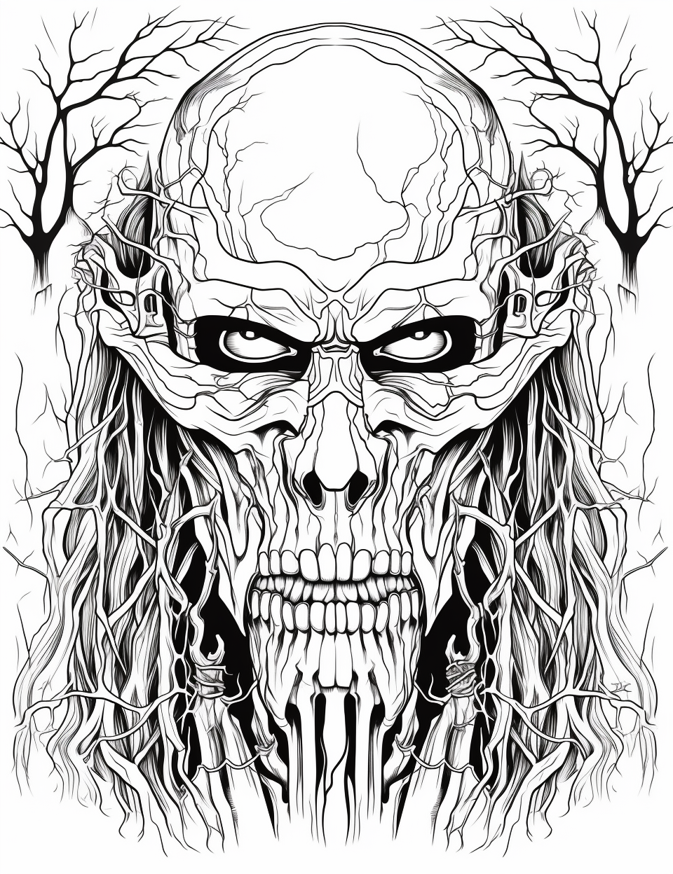 Color Craftables | Coloring Pages | Horror & Gothic