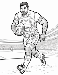 Super Rugby Coloring In Color Craftables | Coloring Pages | Sports & Athletics - Team Sports ...