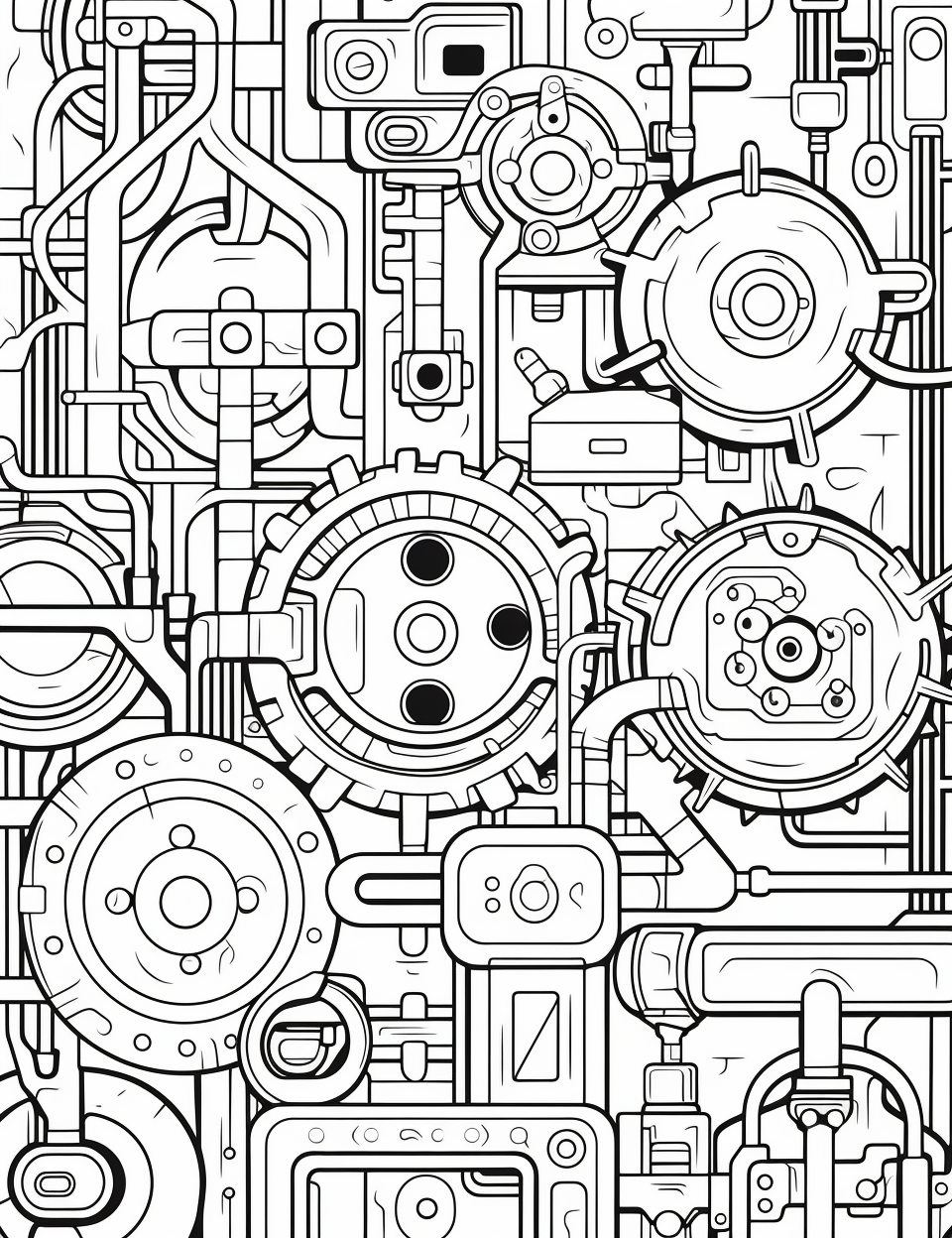 Color Craftables | Coloring Pages | Objects - Electronics