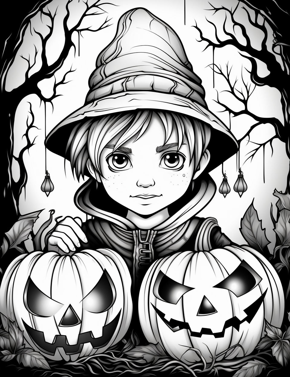 Color Craftables | Coloring Pages | Horror & Gothic - Occult