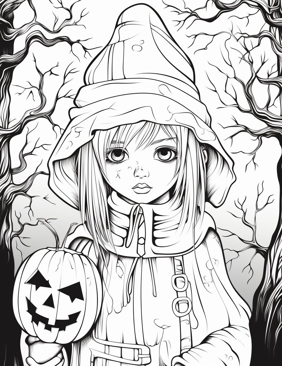Color Craftables | Coloring Pages | Horror & Gothic - Occult