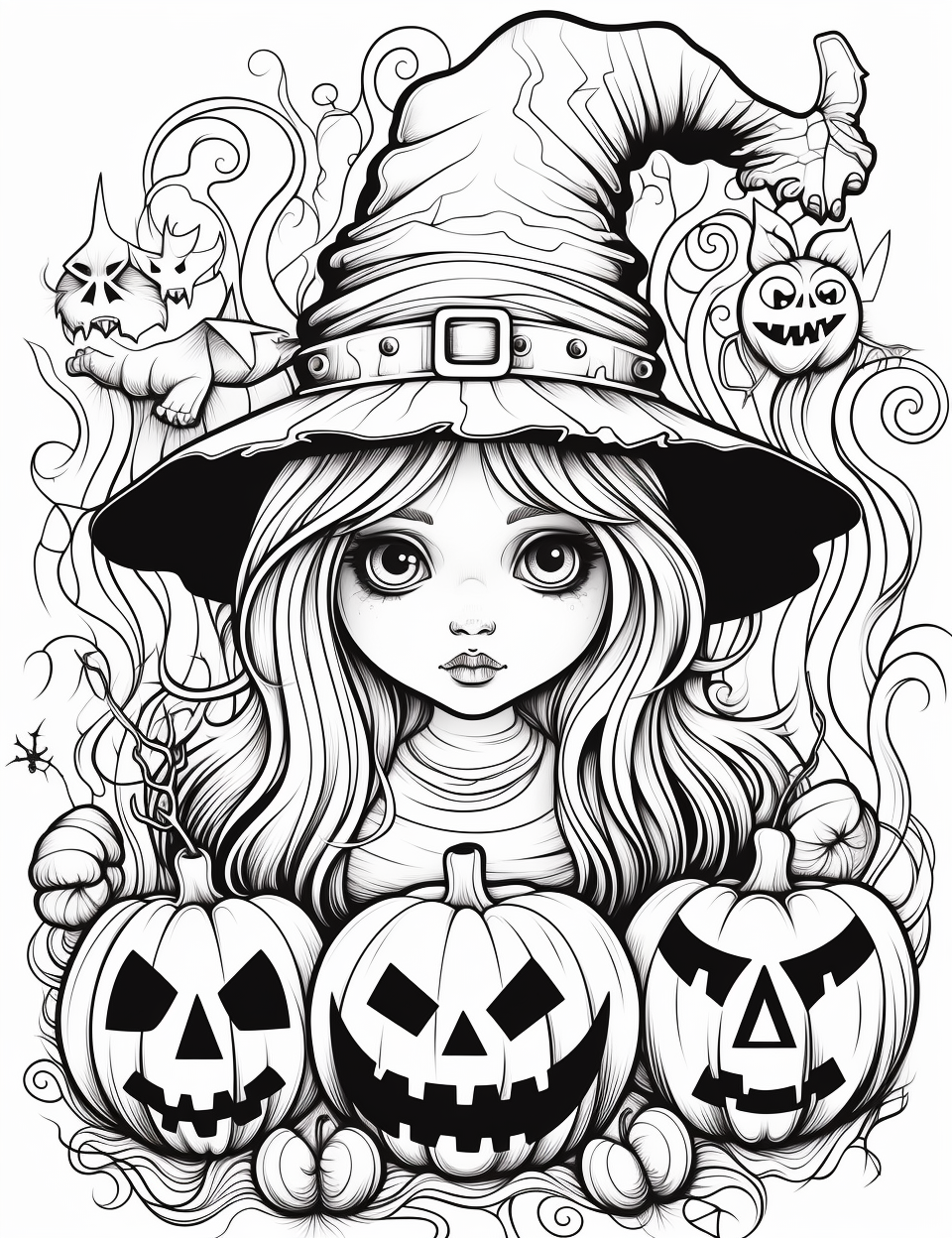Color Craftables Coloring Pages Horror & Gothic Occult