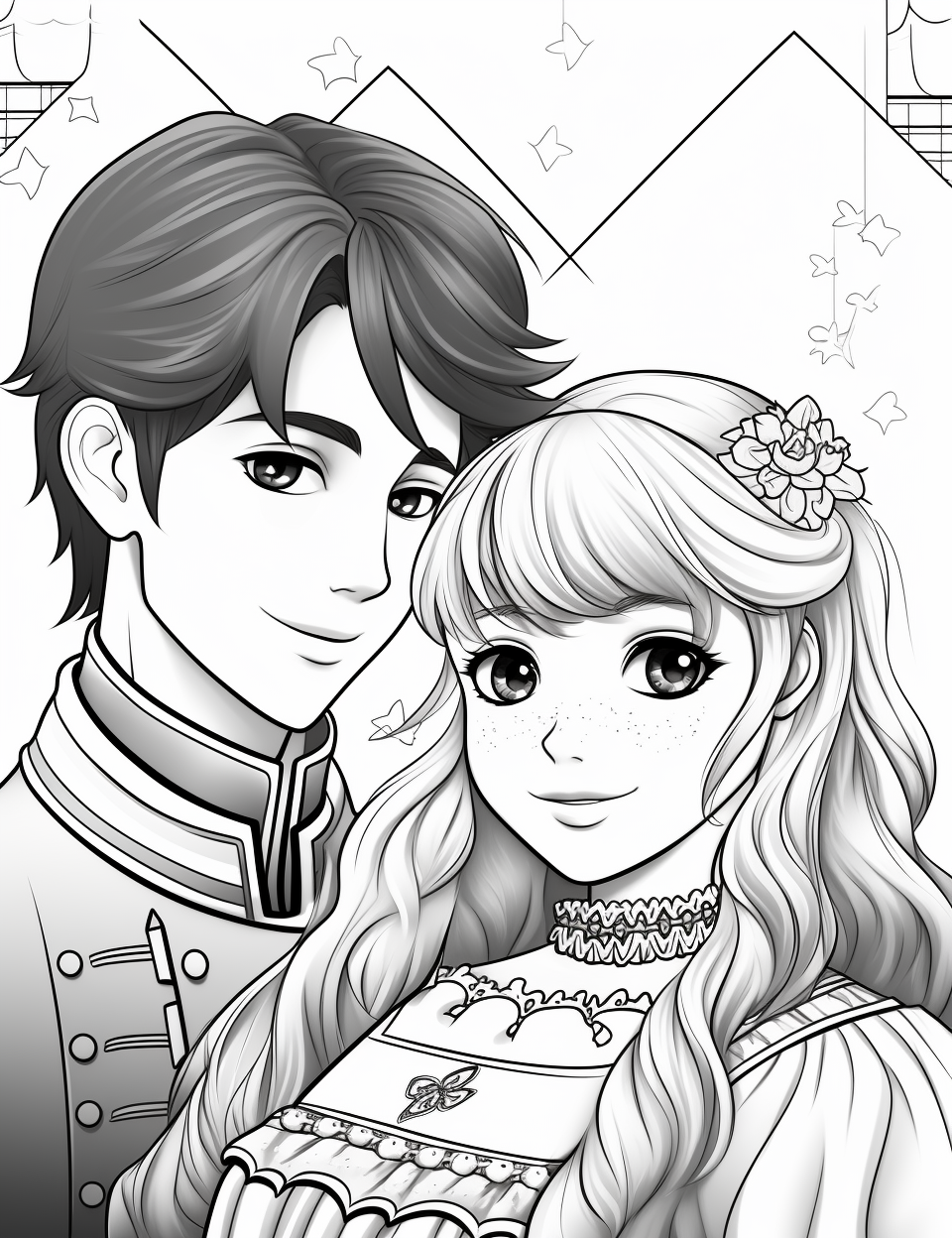 Color Craftables | Coloring Pages | Anime & Manga - Romance