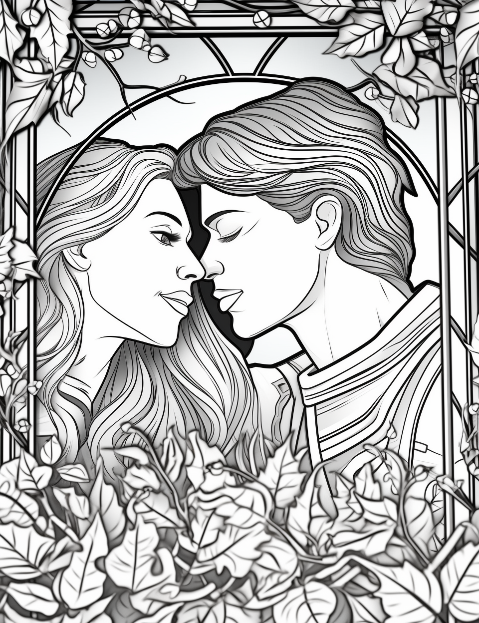 Color Craftables | Coloring Pages | Romantic & Love - Classic Romance ...