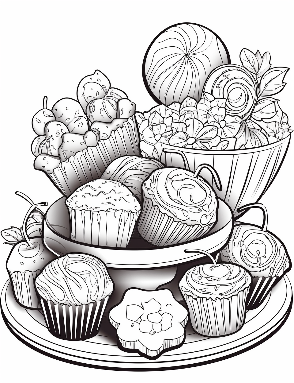 Color Craftables Coloring Pages Holiday Valentine's Day Chocolates