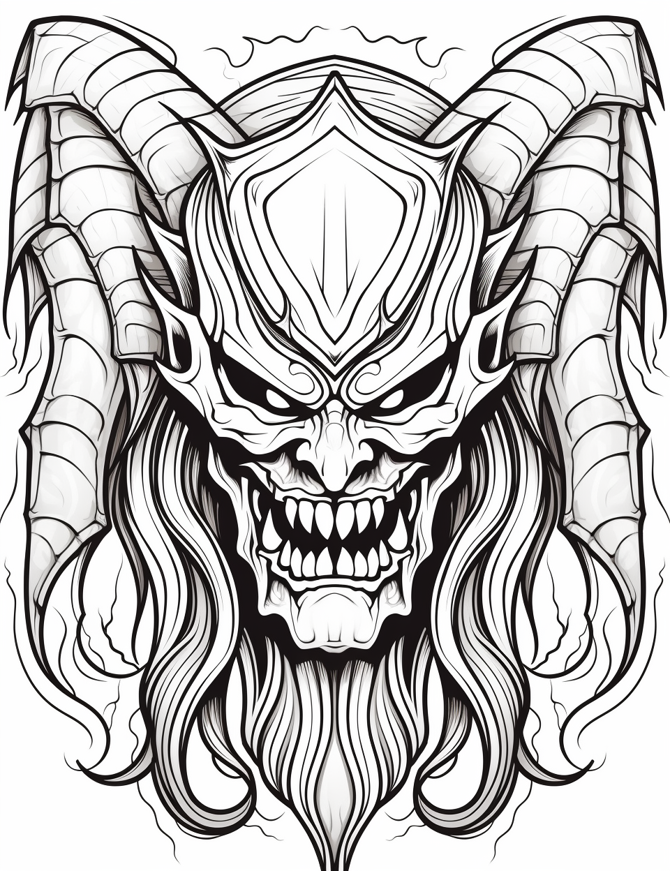 Color Craftables | Coloring Pages | Horror & Gothic - Monsters