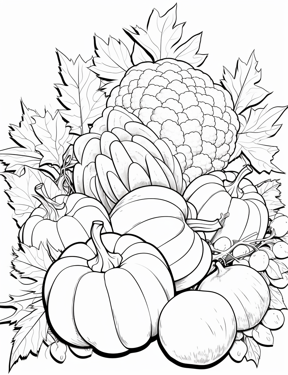 Color Craftables | Coloring Pages | Holiday - Thanksgiving - Harvest ...