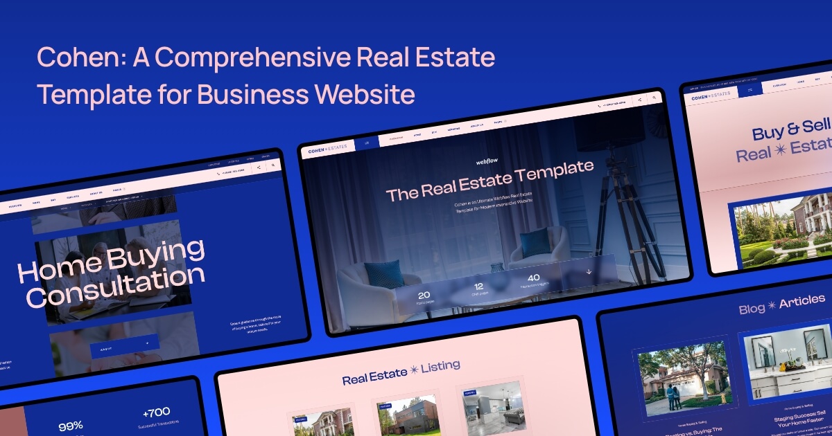 Home 1 Cohen Real Estate flow Template