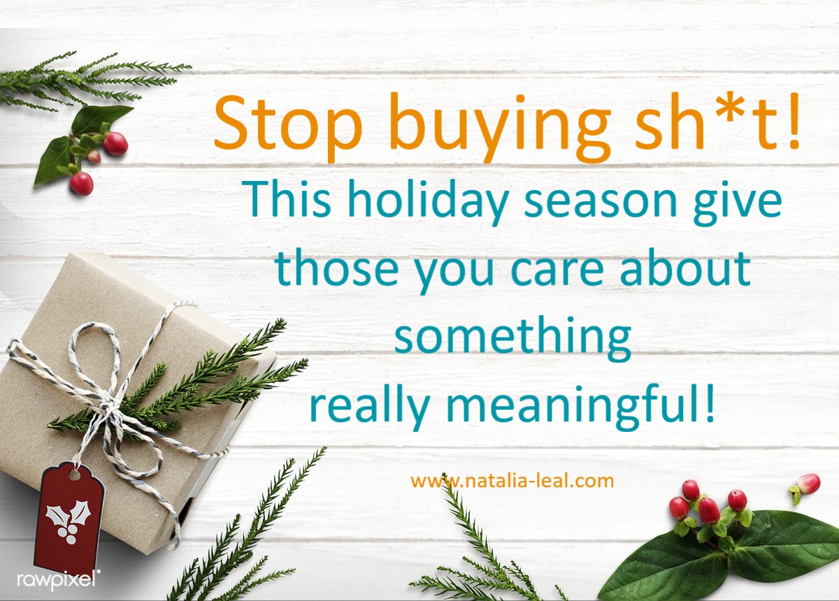 Gifts with meaning and purpose News / Articles Natália Leal Coach