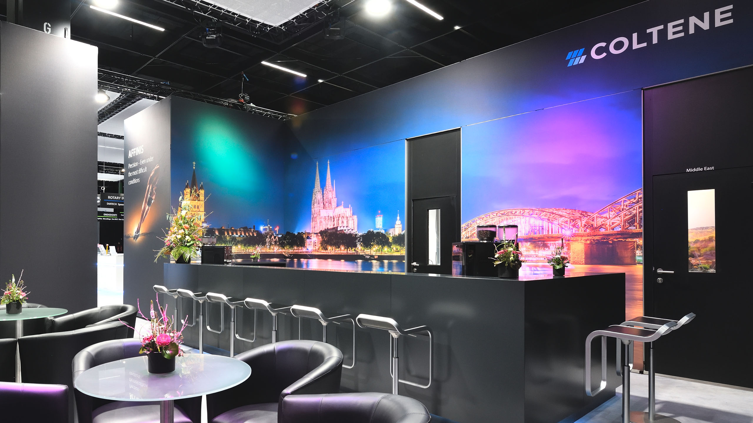 Messestand Dorner Electronic GmbH auf der bauma in München