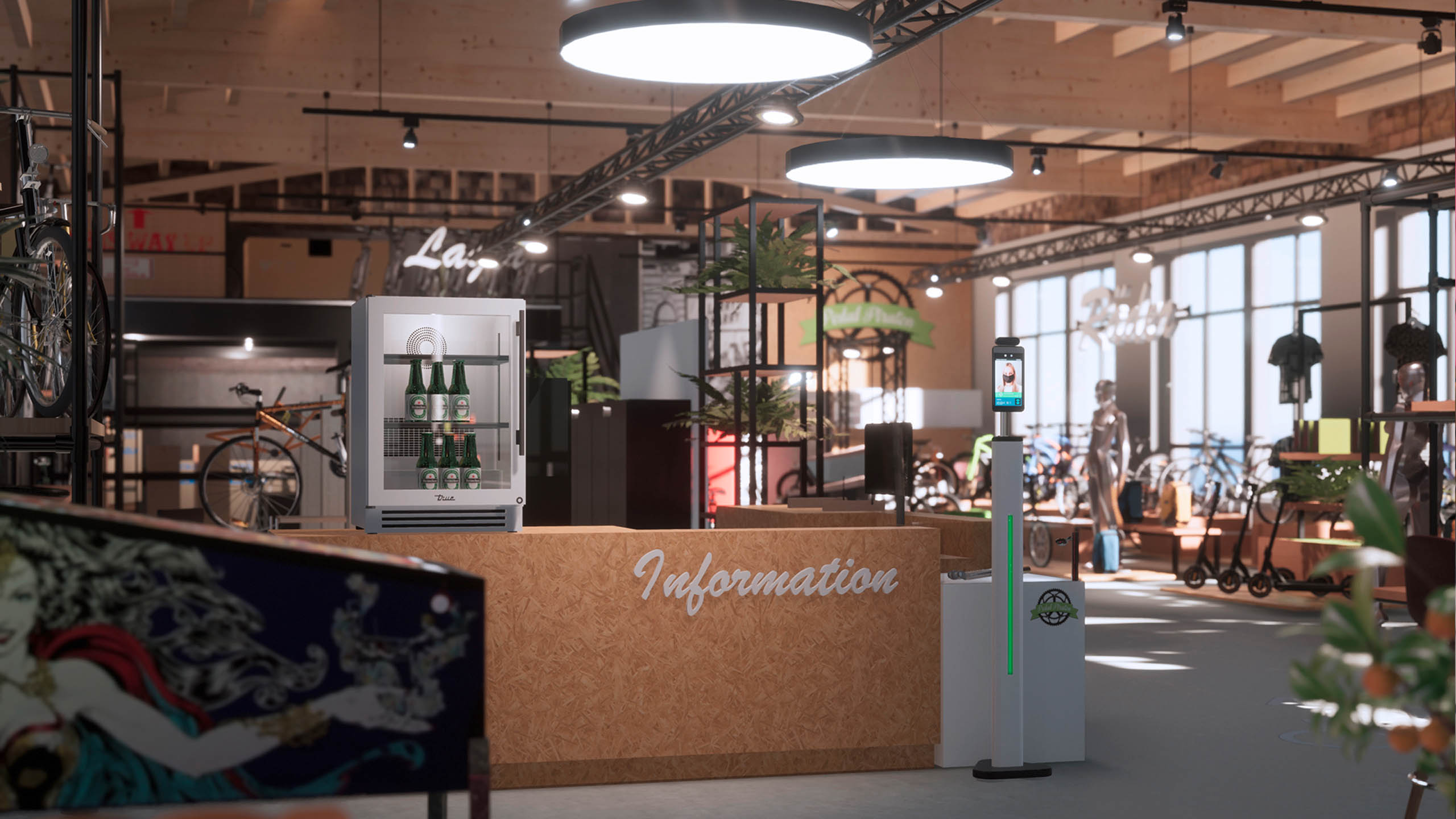 Messestand Dorner Electronic GmbH auf der bauma in München