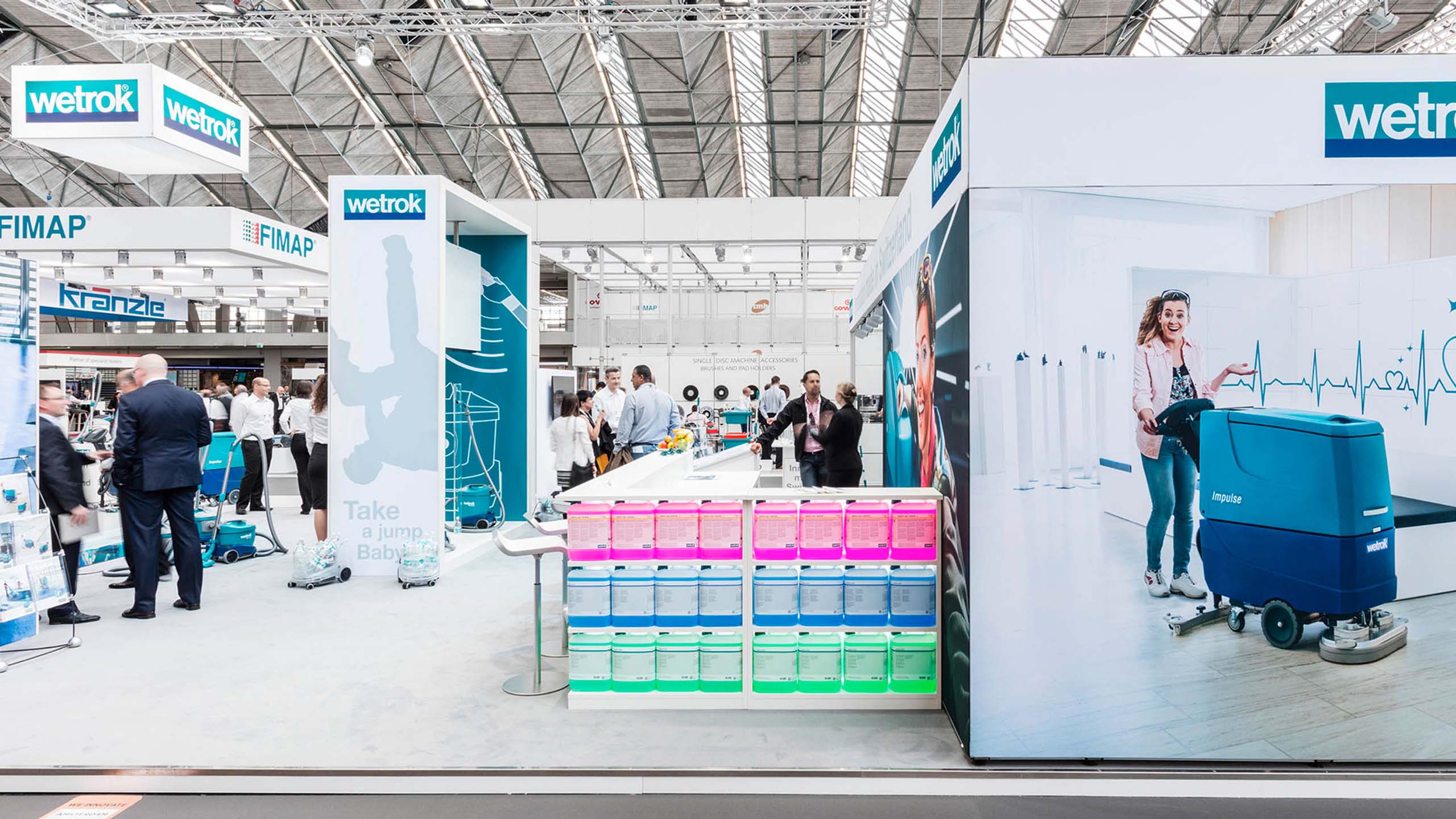 Messestand Dorner Electronic GmbH auf der bauma in München