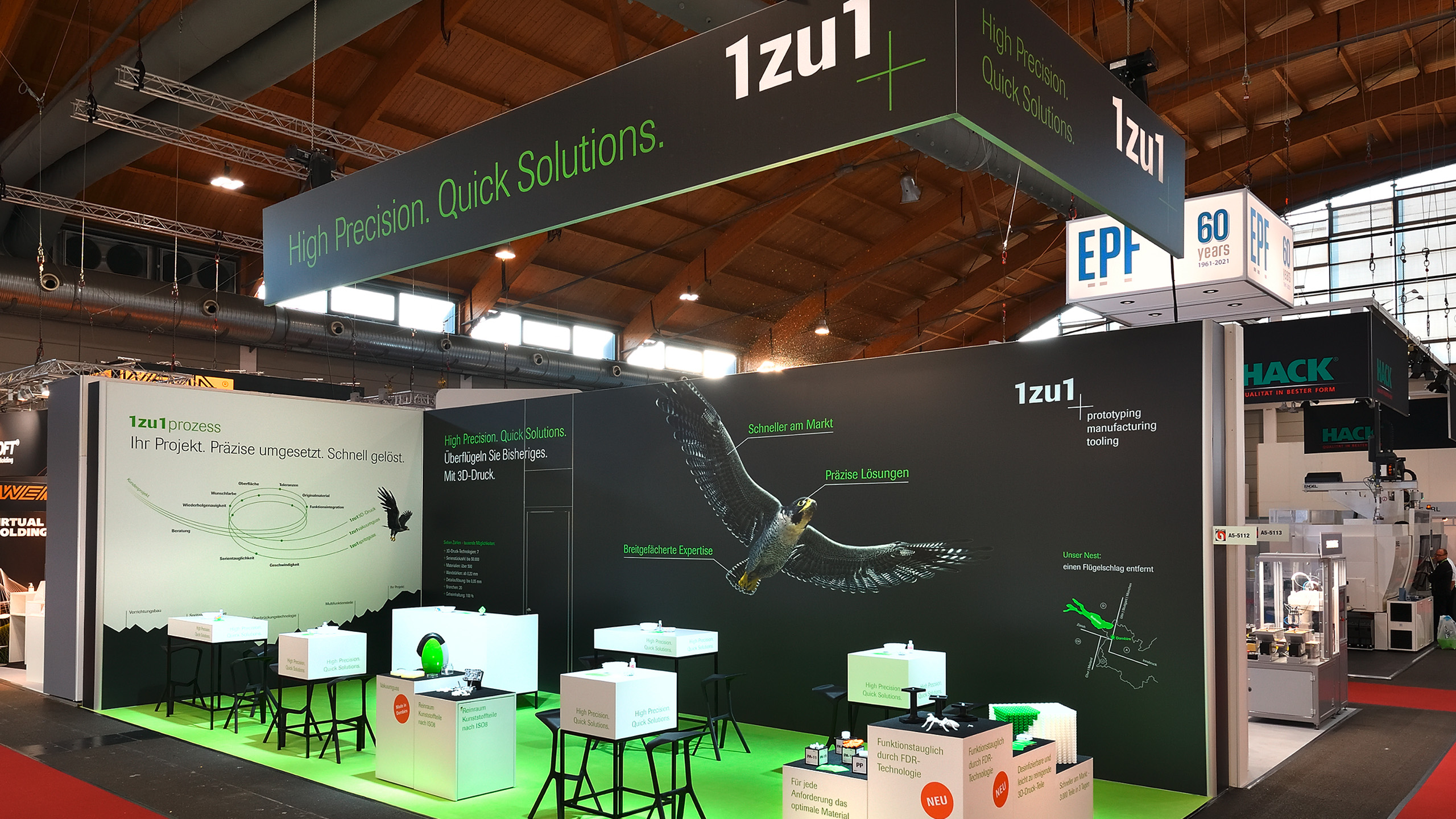 Messestand Dorner Electronic GmbH auf der bauma in München