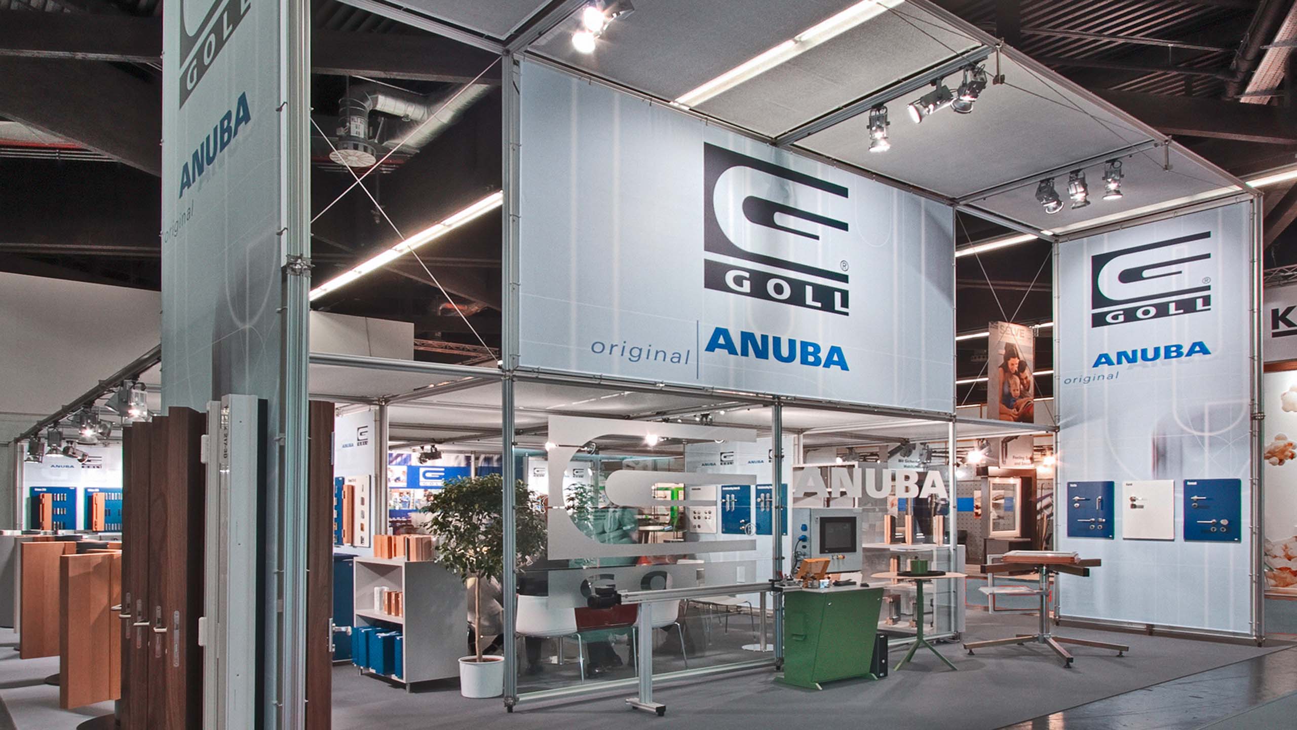 Messestand Dorner Electronic GmbH auf der bauma in München