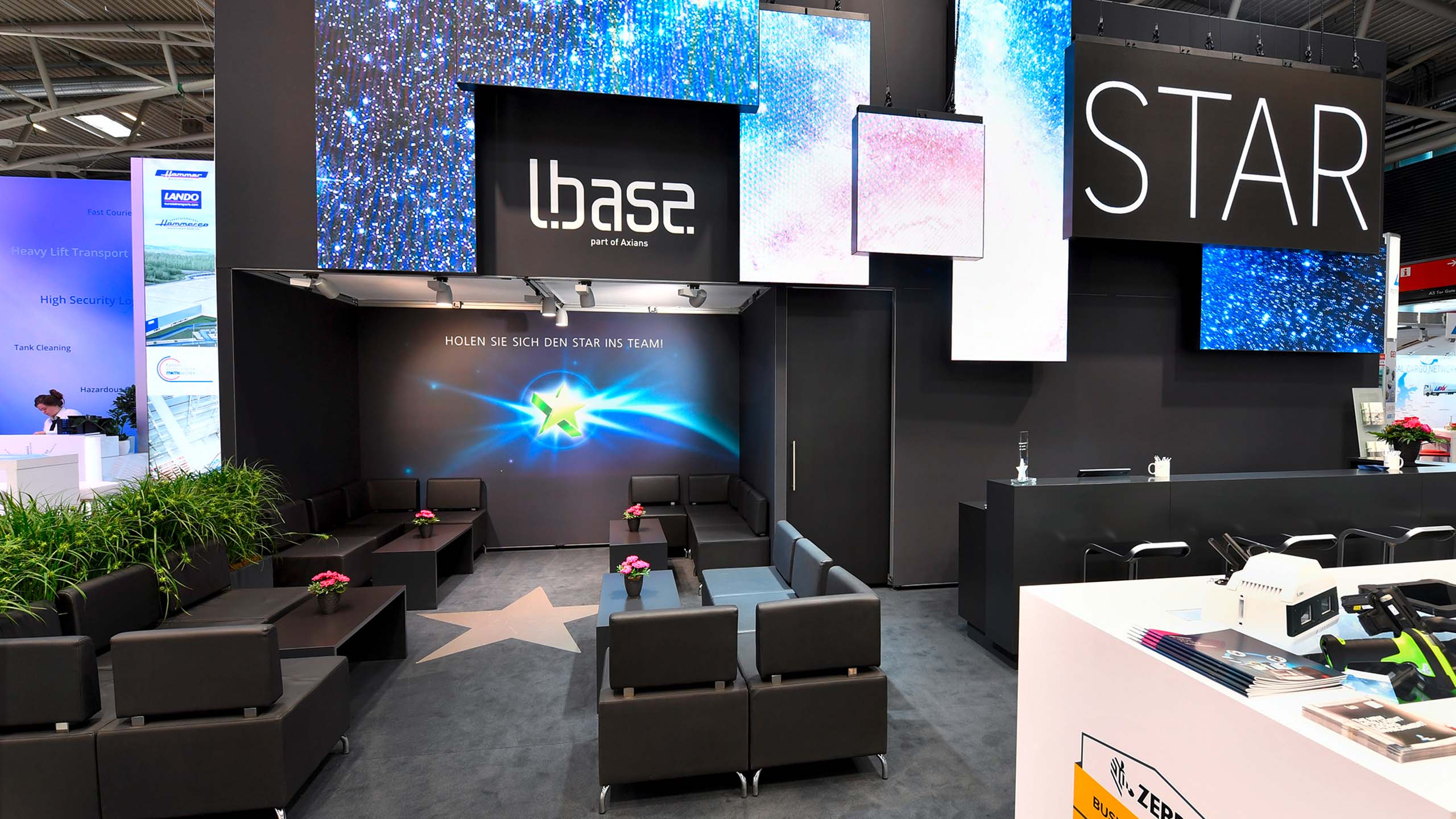 Messestand Dorner Electronic GmbH auf der bauma in München